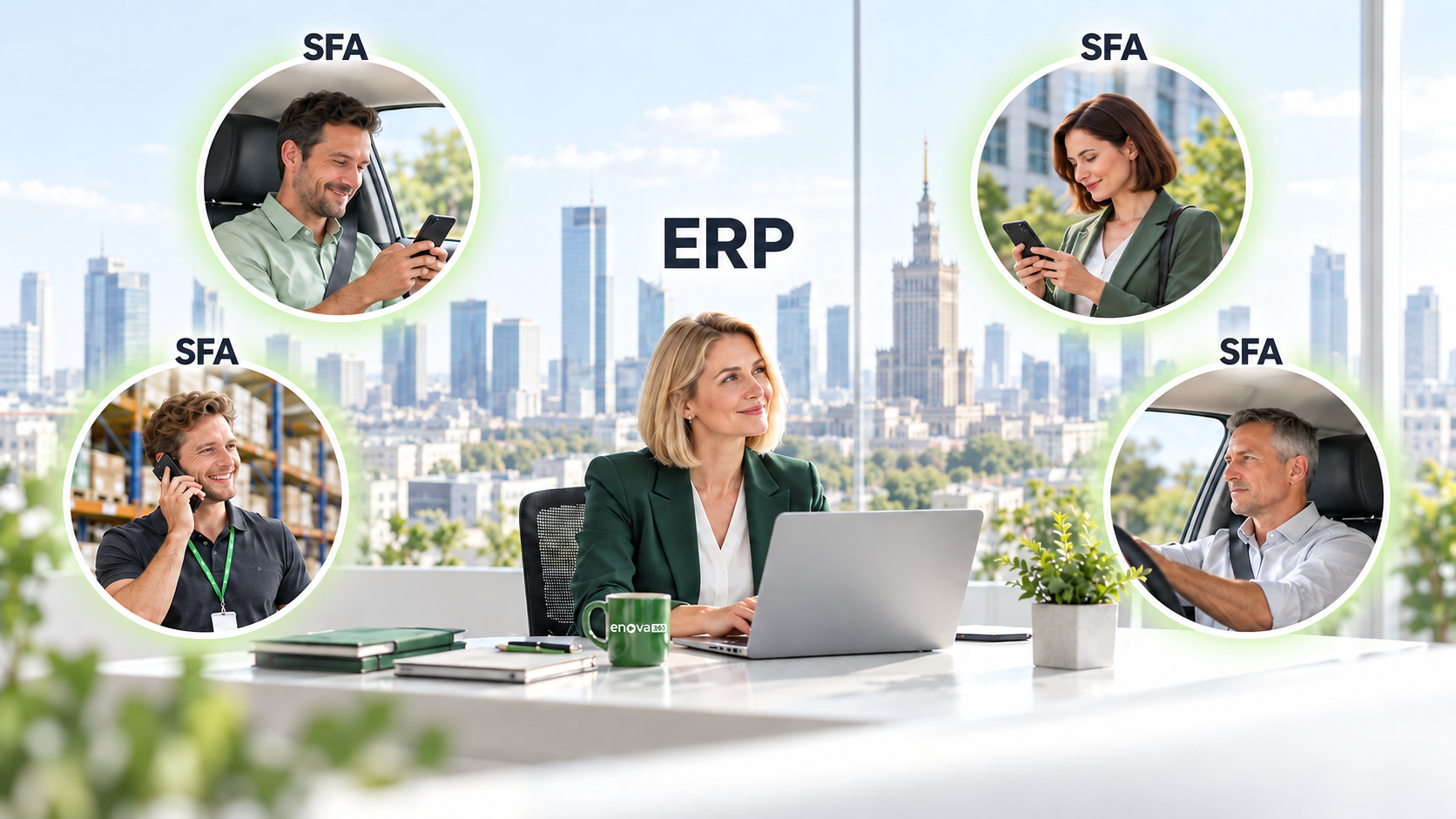 enova365 erp jakie dobrać SFA